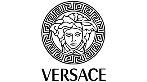 logo versace significado|versace logo black and white.